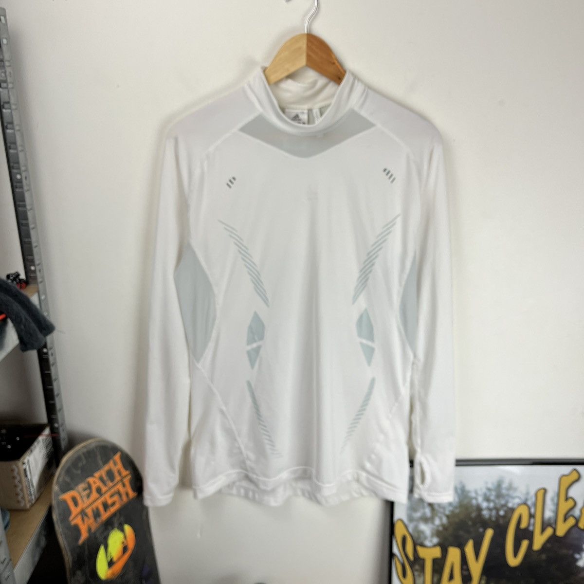 Climacool Adidas Tech Fit Longsleeve Thermo Gym Hiking