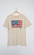 Haring Keith Haring American Flag Art Tee Hoodie, Sweatshirt | FlexRushtees.com