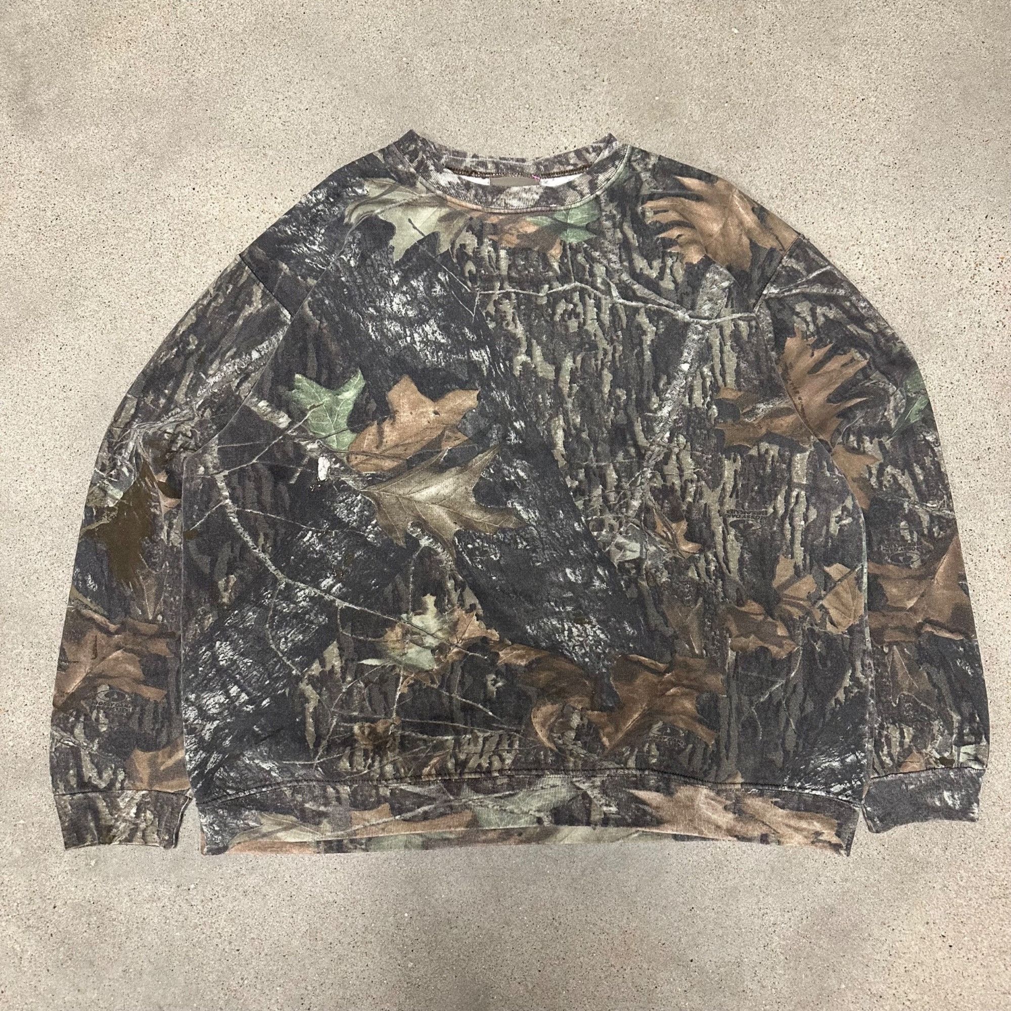 Realtree X Vintage Vintage Jerzees Outdoors Realtree Camo Sweashirt