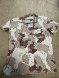 Warrior Chocolate Camo Shirt Xl