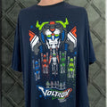 Vintage Voltron Legendary Defender Loot Crate Blue Ringer T Shirt 2xl Size
