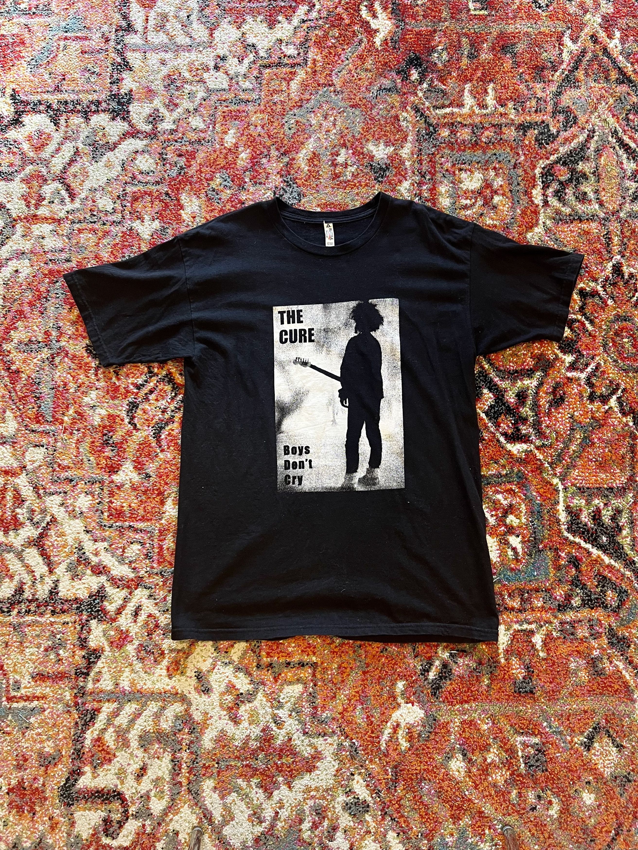 Vintage The Cure Boys Don T Cry Vintage Tee Hoodie, Sweatshirt | FlexRushtees.com