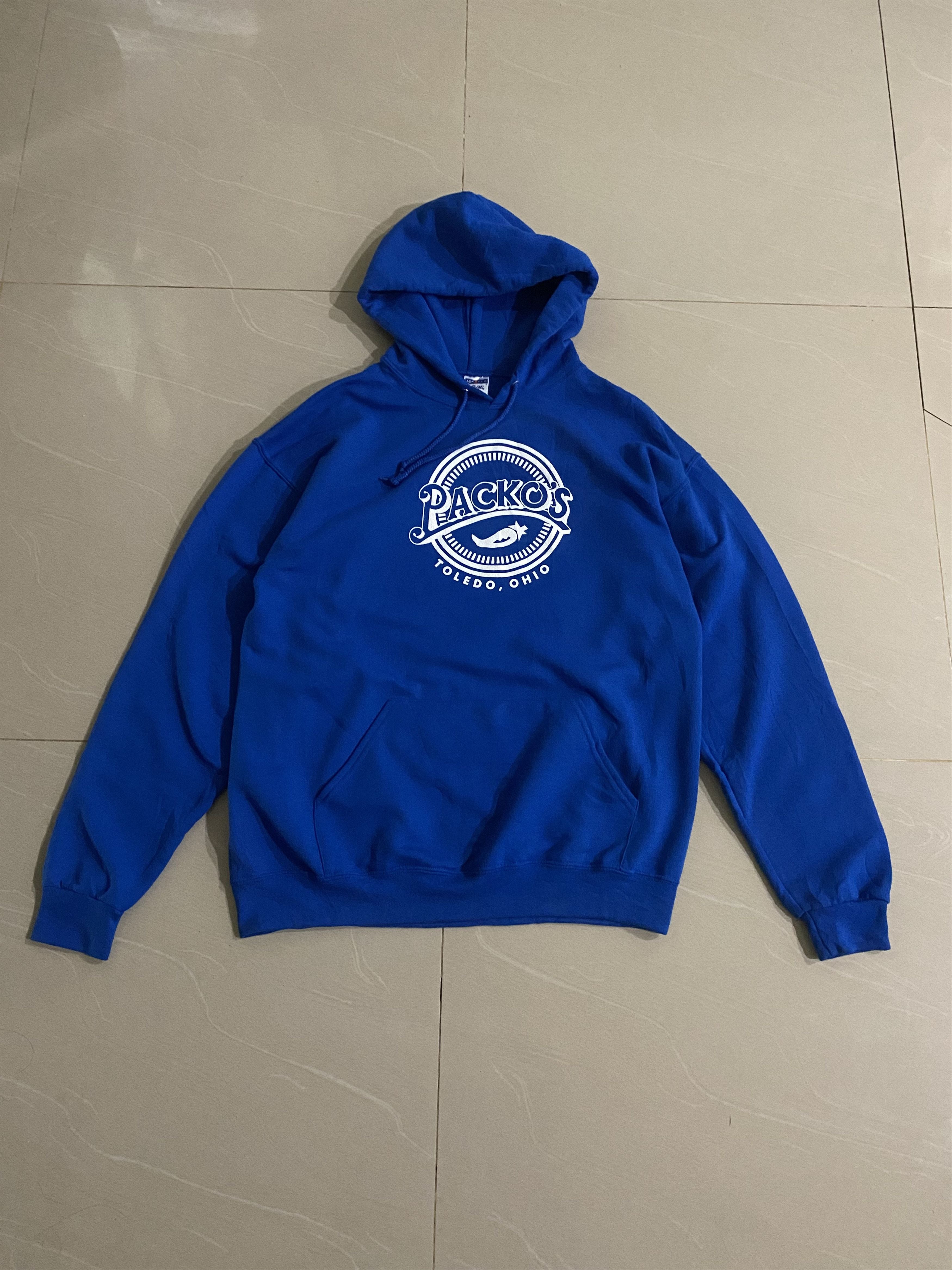 Vintage Packo S Toledo Ohio Jerzees Hoodie