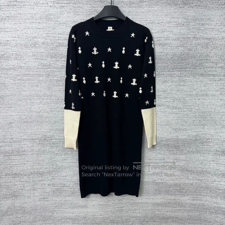 Hermes Black And White Colorblocked Knitted Long Sleeve Dr T-Shirts, Hoodie, Sweatshirt | AU16VibeMintTees.com