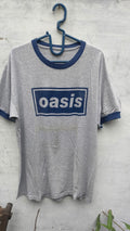 Vintage Oasis Ringer Tee Promo Tshirt Hoodie, Sweatshirt | FlexRushtees.com