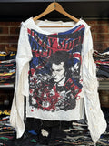 Band Tees Thrashed Sid Vicious Seditionaries Muslin Punk Japan Tee Hoodie, Sweatshirt | FlexRushtees.com