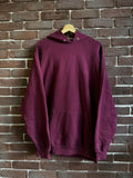 Vintage Rare 90s Burgundy Screen Stars Fotl Blank Hoodie Xxl