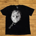 Japanese Brand Friday The 13th Jason Black Out T Shirt Xl 22 5x28