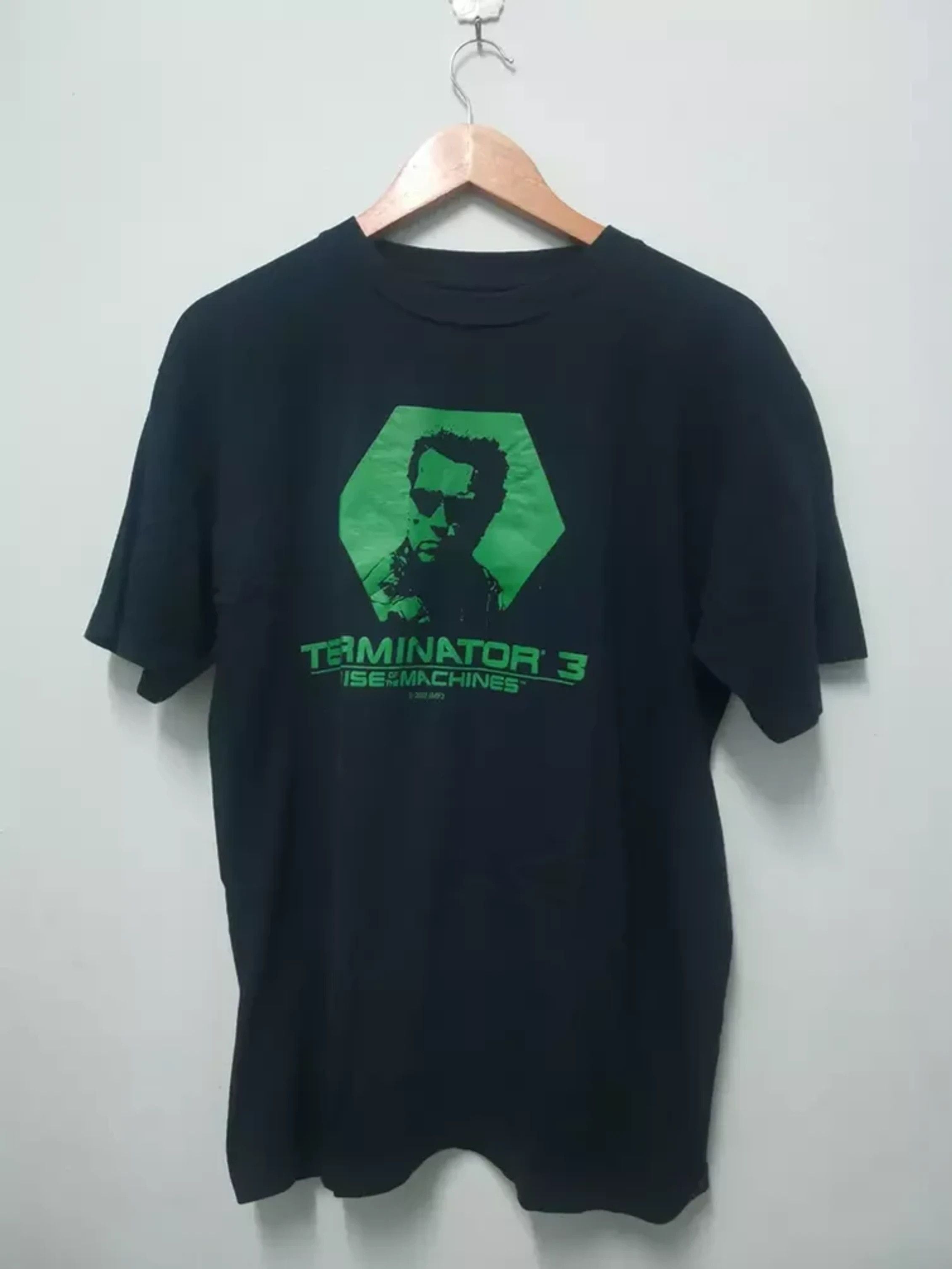 Vintage Terminator 3 Rise Of The Machines Movie Tee Promo