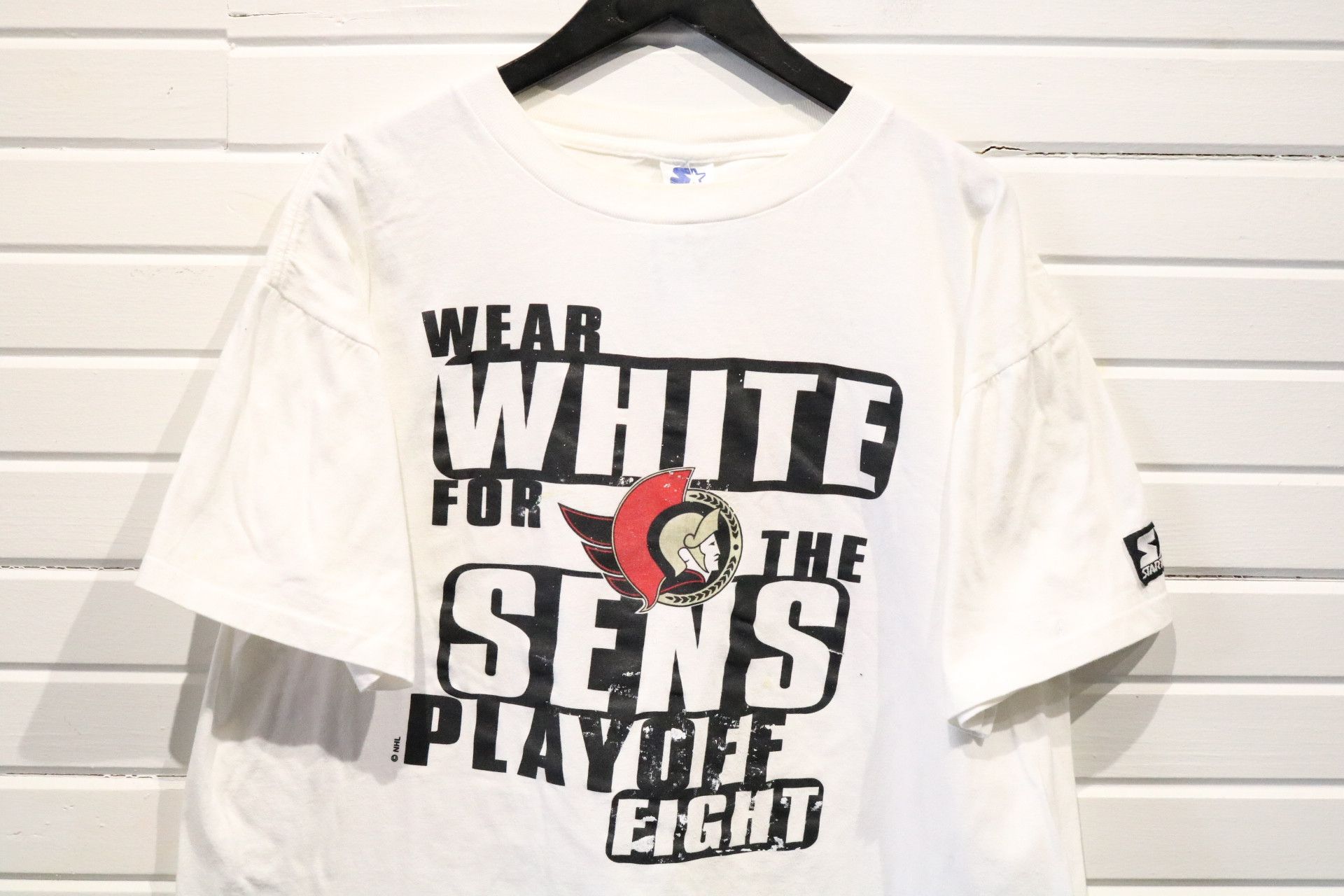 Starter Ottawa Senators T Shirt Vintage 2000s Nhl Playoff Graphic Tee Ottawa Hockey Fan Shir