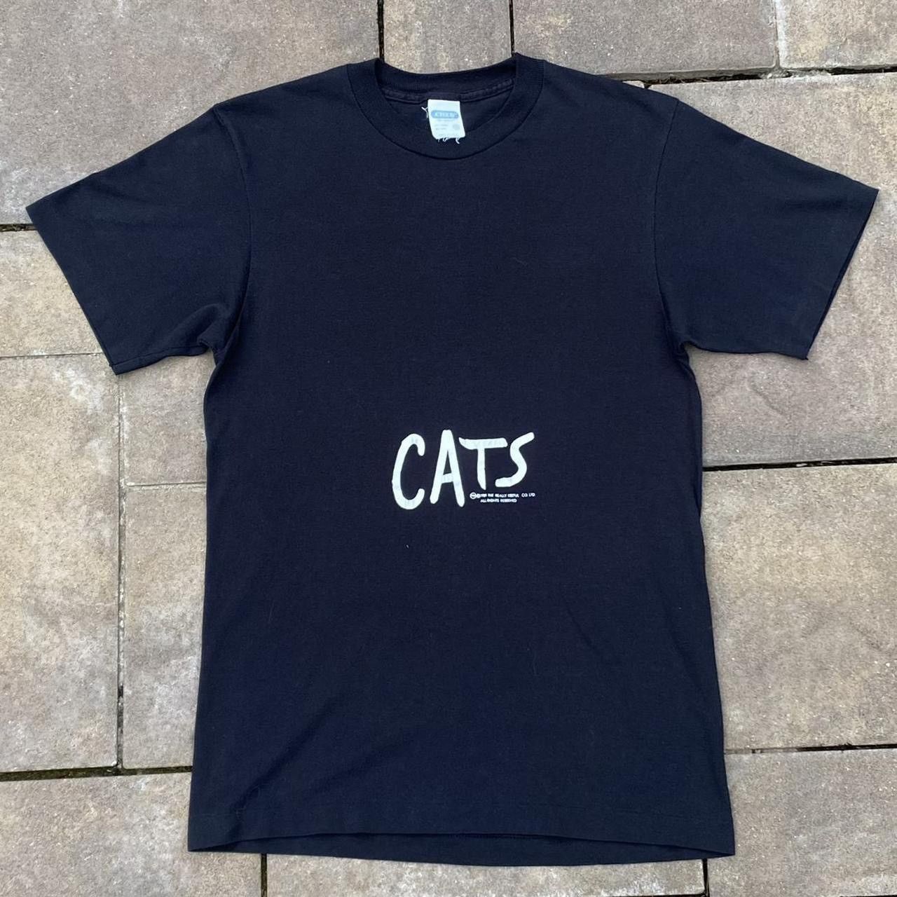 Vintage 80s Ched Anvil Cats Broadway Tee Tshirt