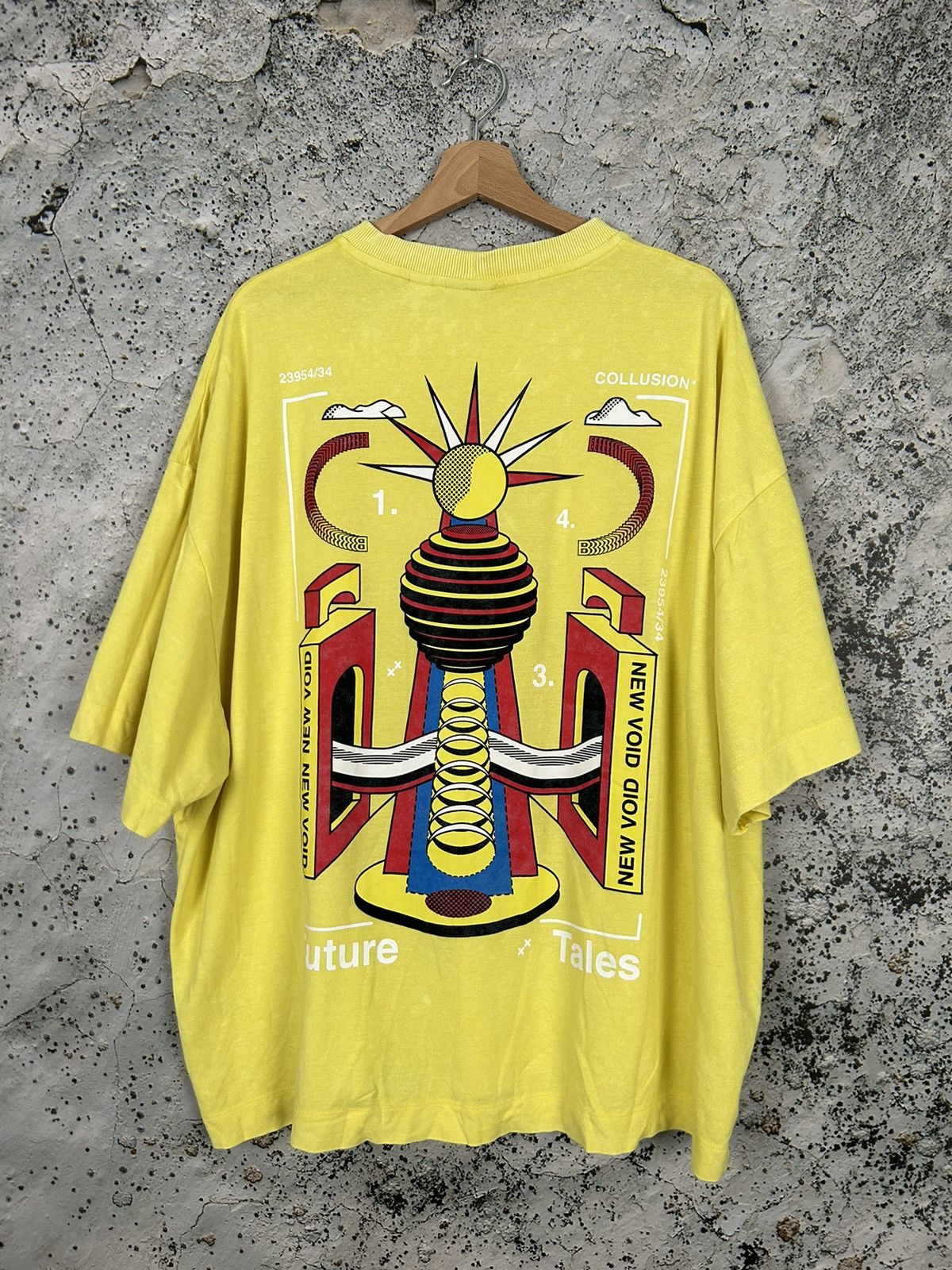 Vintage Collusion Graphic Tee Boxy Oversized Hype Rare Streetwear Hoodie, Sweatshirt | FlexRushtees.com