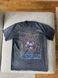 Fc Barcelona Washed Spray Logo Tee
