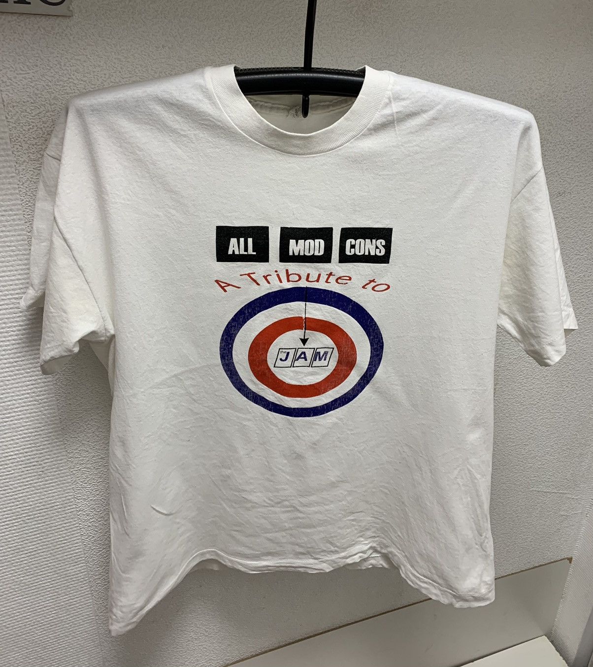 Vintage The Jam A Tribute To All Mod Cons Screen Stars 1996 T Shirt