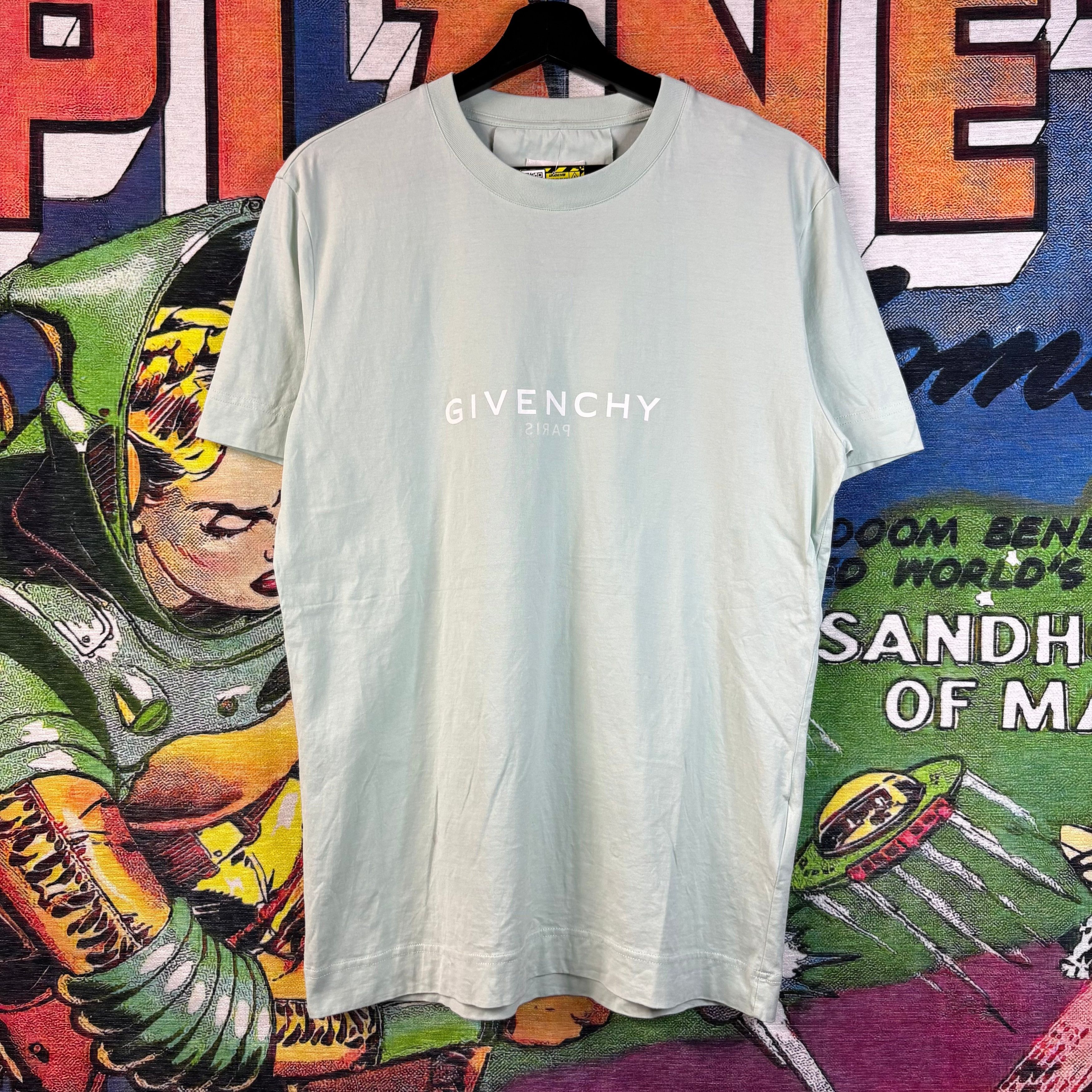Givenchy Logo Print Tee Size Medium Hoodie, Sweatshirt | FlexRushtees.com