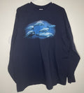 Vintage Animals Dolphin Long Sleeve Shirt