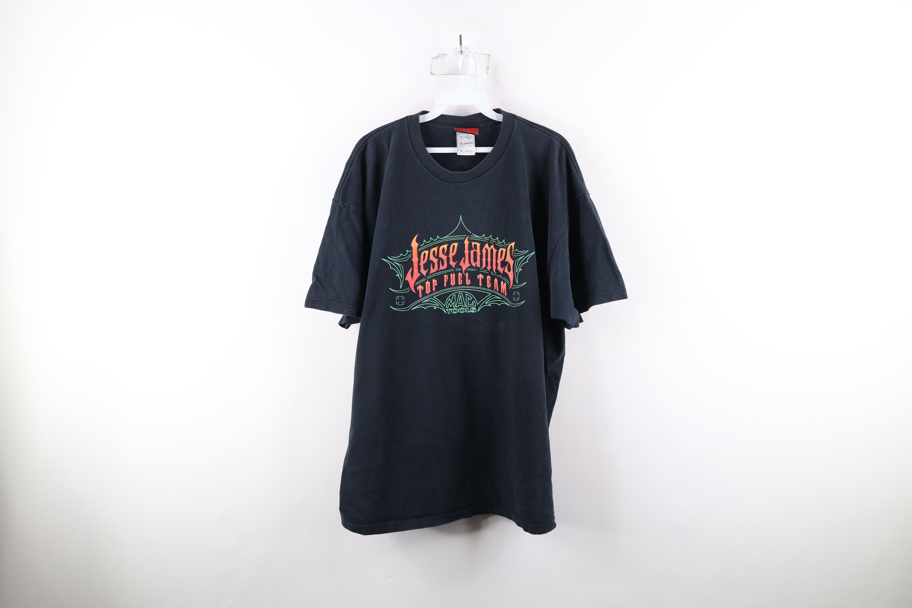 Vintage Mac Tools Jesse James Top Fuel Team Tribal T Shirt