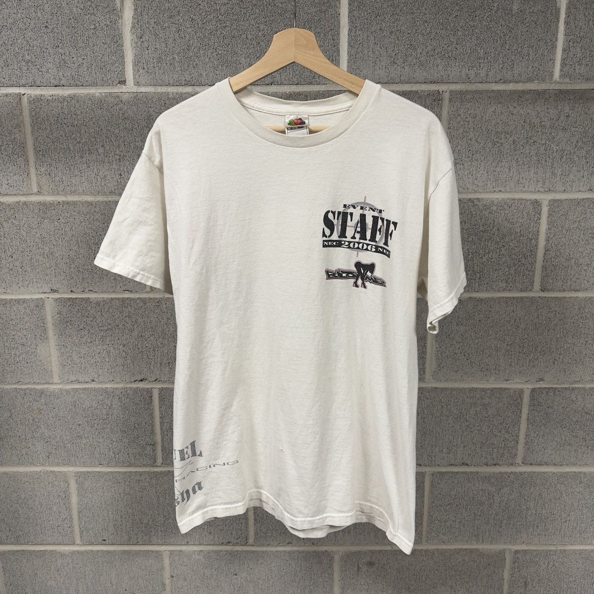 Vintage Blo Me Event Staff Shirt Faded Erd Grunge Chrome Pornstar Hoodie, Sweatshirt | FlexRushtees.com