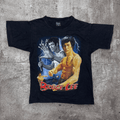 Vintage 1990s Bruce Lee Lightning Iconic Archive Boxy Tee 200 Hoodie, Sweatshirt | FlexRushtees.com