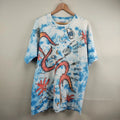 The Cure X Vintage 1992 The Cure Liquid Blue Wish Tour All Over Print T-Shirts, Hoodie, Sweatshirt | FlexRushtees.com