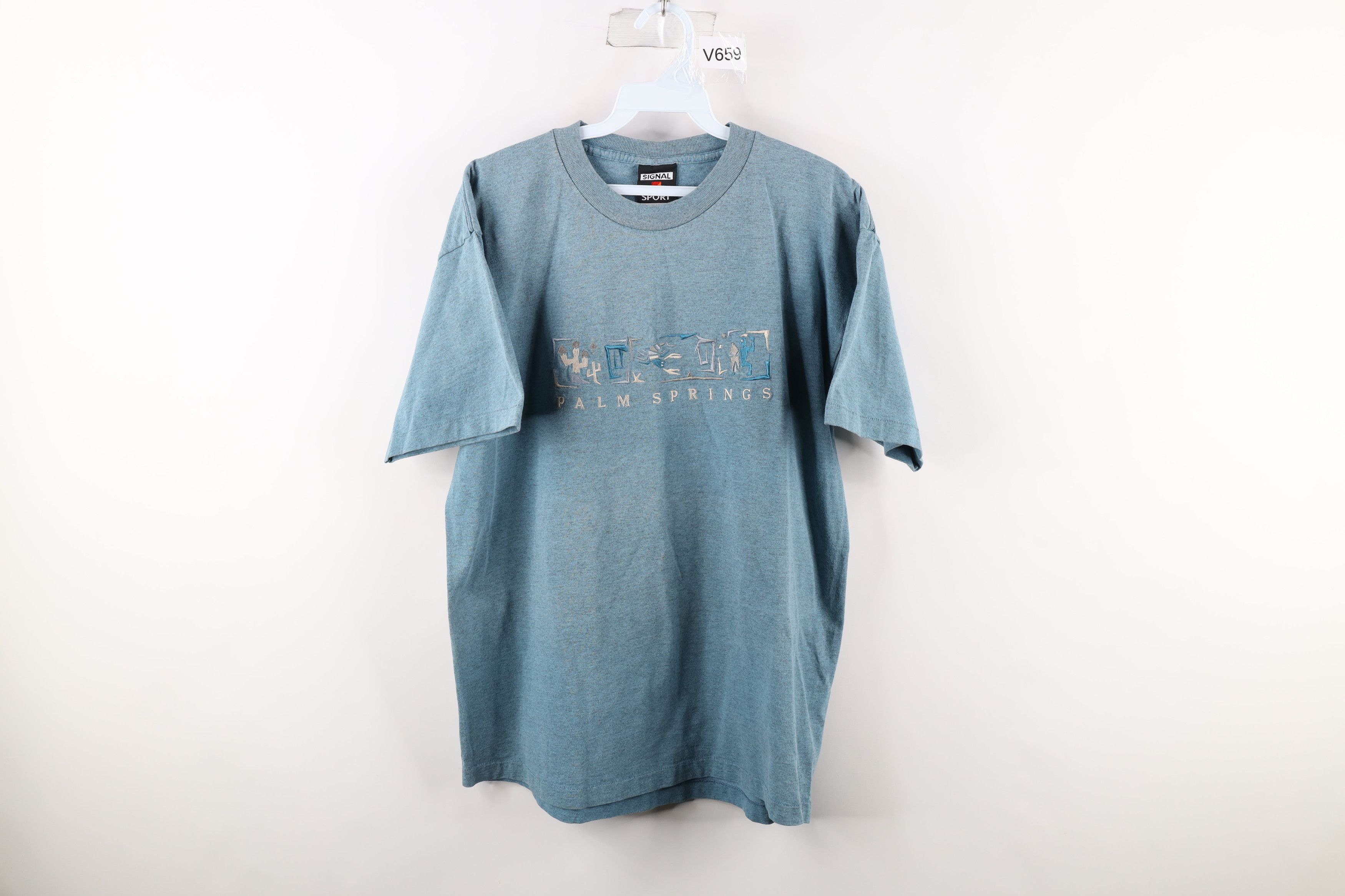 Vintage 90s Streetwear Palm Springs California T Shirt Usa Hoodie, Sweatshirt | FlexRushtees.com