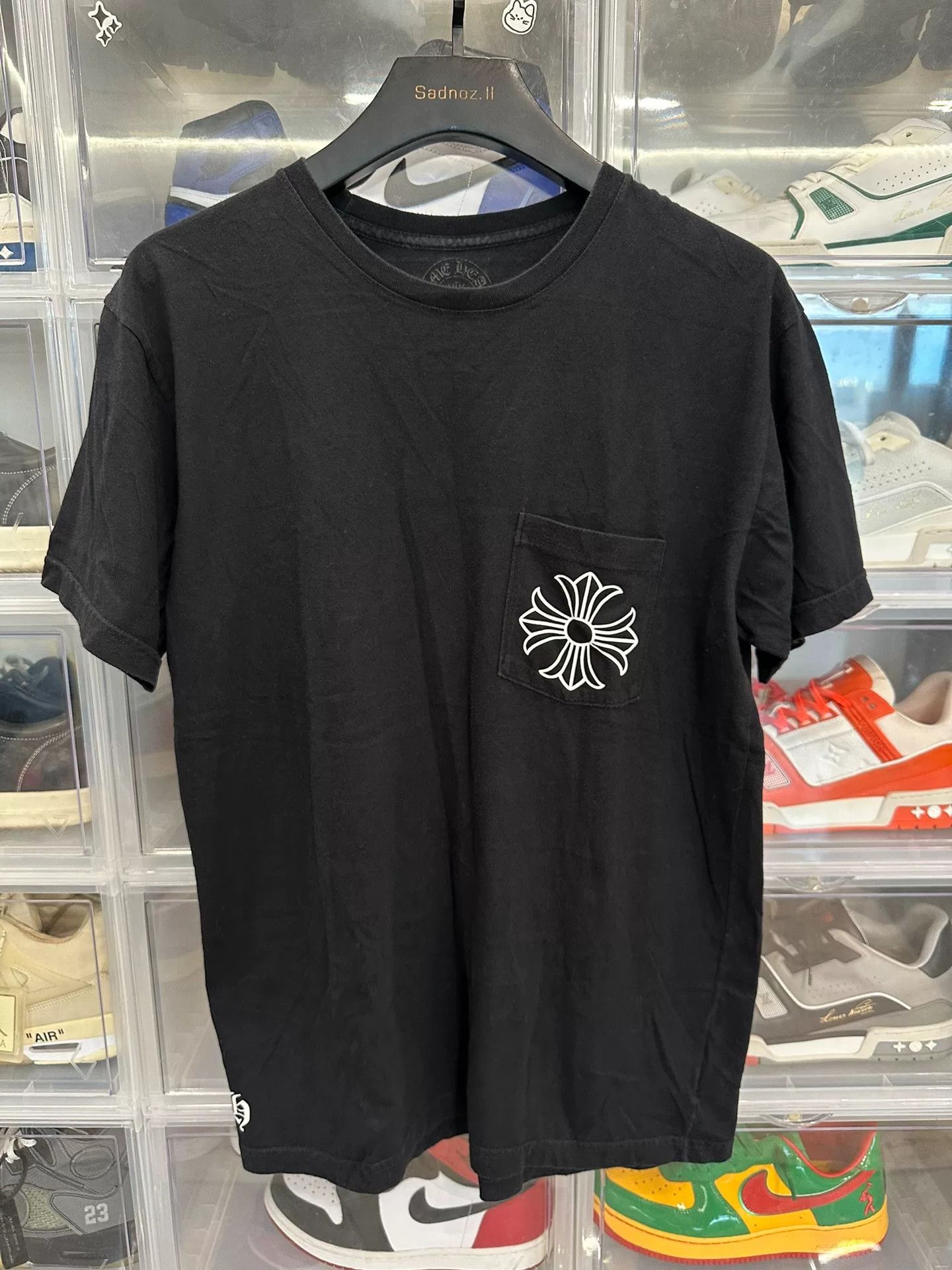 Hearts Chrome Hearts Circle Cross Black T Shirt Dmc Hoodie, Sweatshirt | FlexRushtees.com