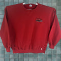 Vintage Russell Sweatshirt Mens 2xl Red Usa Phila Quakers Graphic Print Pullover Crew Neck J