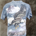 Mountain Vintage The Mountain T Shirt Adult Large Cotton Tie Dye Crew Neck Unisex 90s Nature Ame