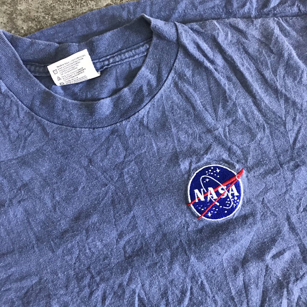 Vintage Nasa Embroidery Logo
