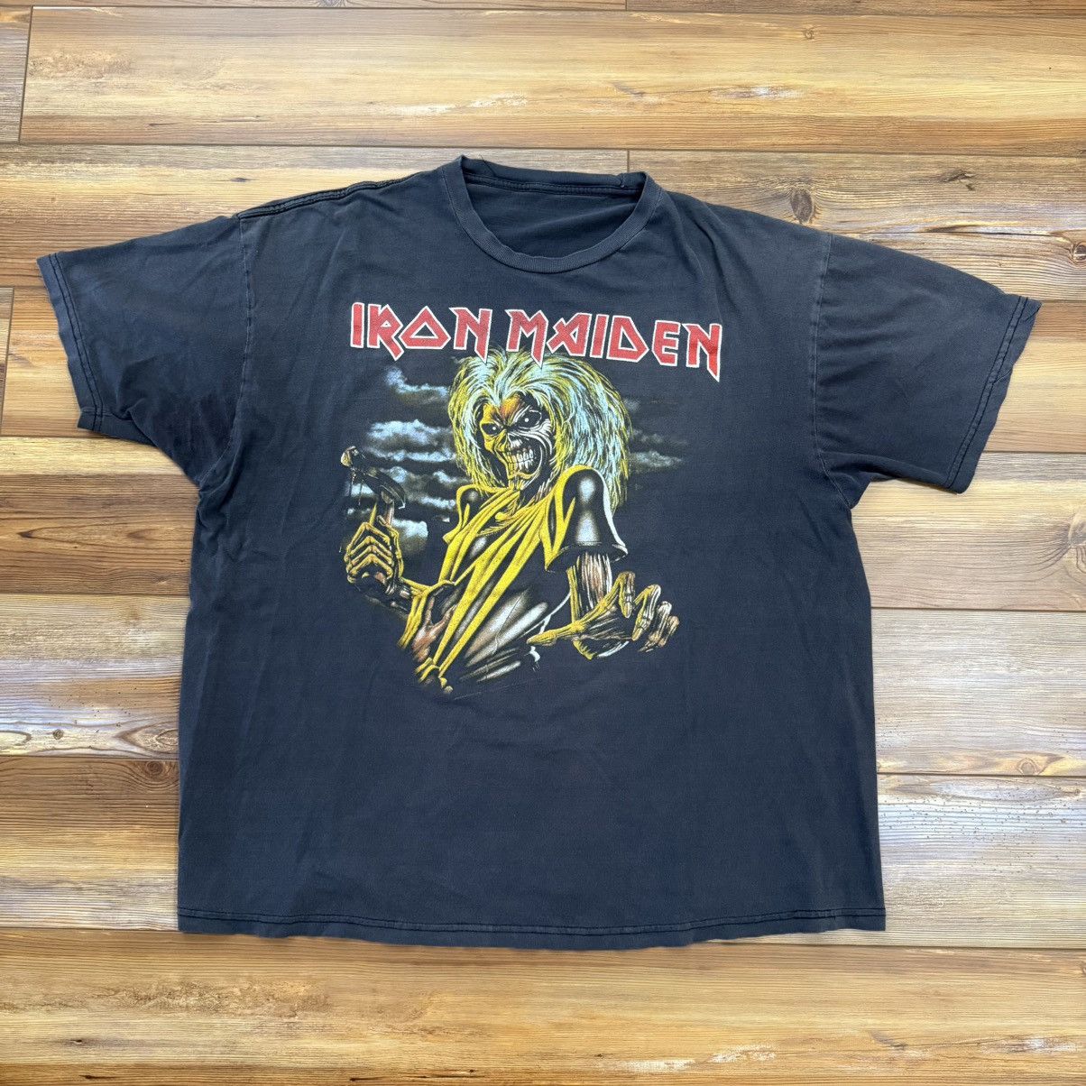 Other Vintage Y2k Black Iron Maiden Killers Band Promo Tee Shirt Hoodie, Sweatshirt | FlexRushtees.com