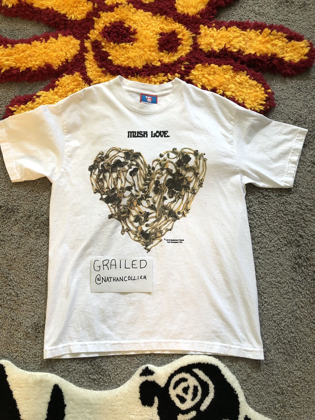 Ceramics Online Ceramics Mushroom House Mush Love T Shirt L