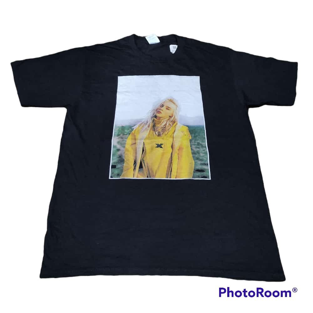 Eilish Billie Eilish Photo Tee Famous Artists Hoodie, Sweatshirt | FlexRushtees.com