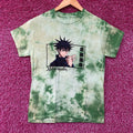 Anime Jujutsu Kaisen Megumi Fushiguro Tie Dye T Shirt Small
