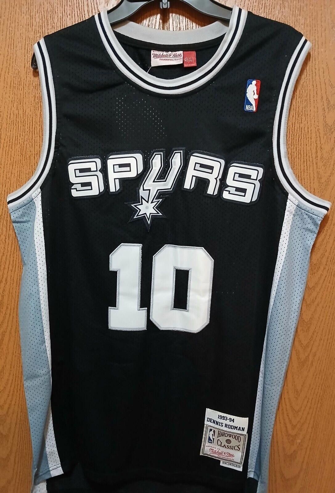 Mitchell Ness Dennis Rodman Mitchell Ness Spurs Jersey S100