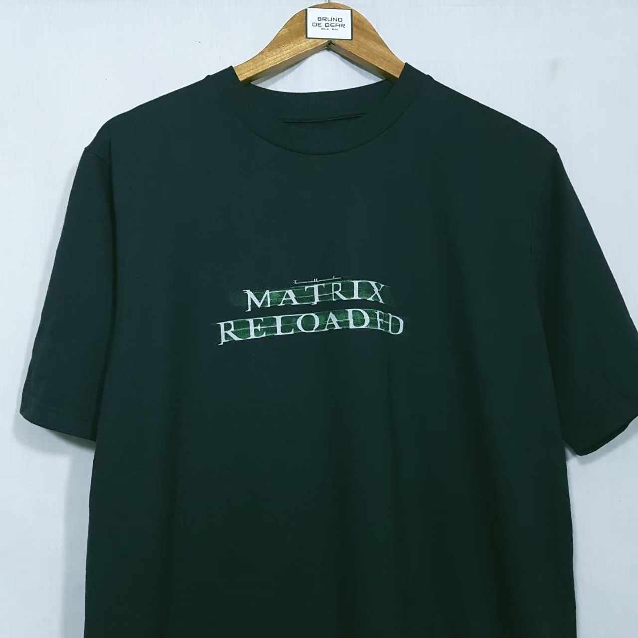 Vintage The Matrix Reloaded Shirt Movie Big Logo