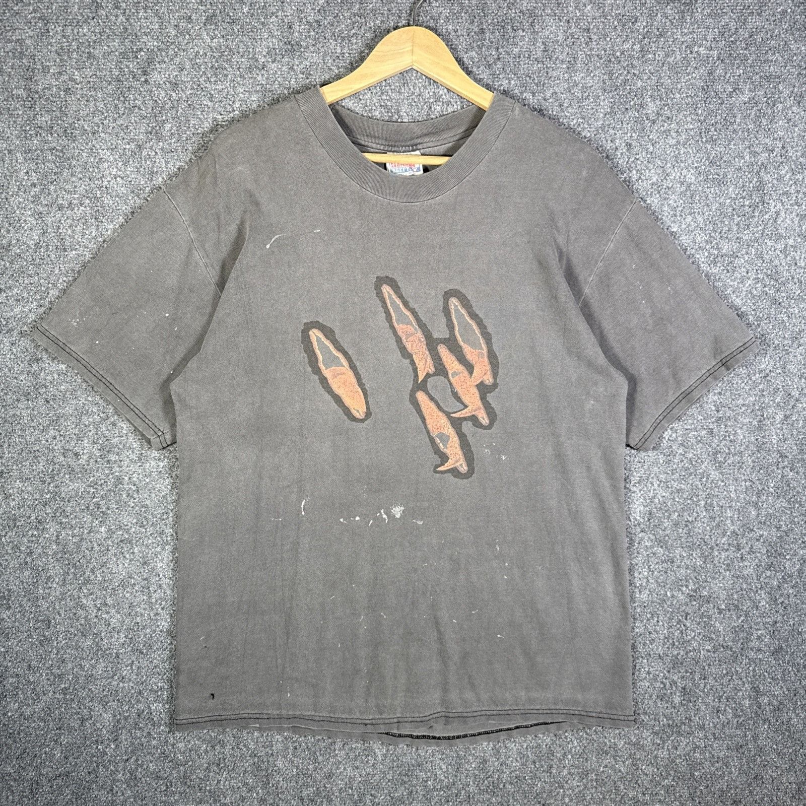 Vintage Diablo Shirt Large 90s Faded Video Game Blizzard