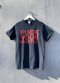 Vintage Fuck Your Hustle Quote T Shirt Medium Hoodie, Sweatshirt | FlexRushtees.com