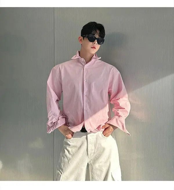 Mari Structured Spring Pastel Shirt Hoodie, Sweatshirt | FlexRushtees.com