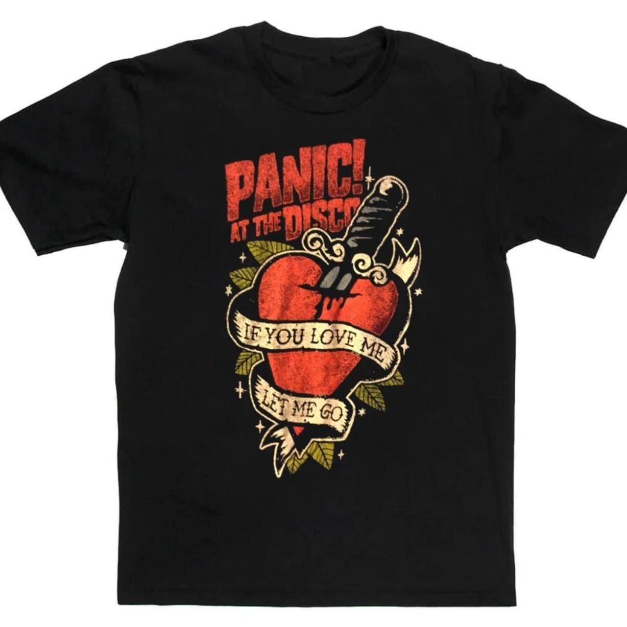 Gildan Panic At The Disco If You Love Me Black Unisex Tshirt Hoodie, Sweatshirt | FlexRushtees.com