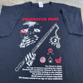 Vintage Y2k Primitive Man Band Sludge Doom Metal Promotee Xl