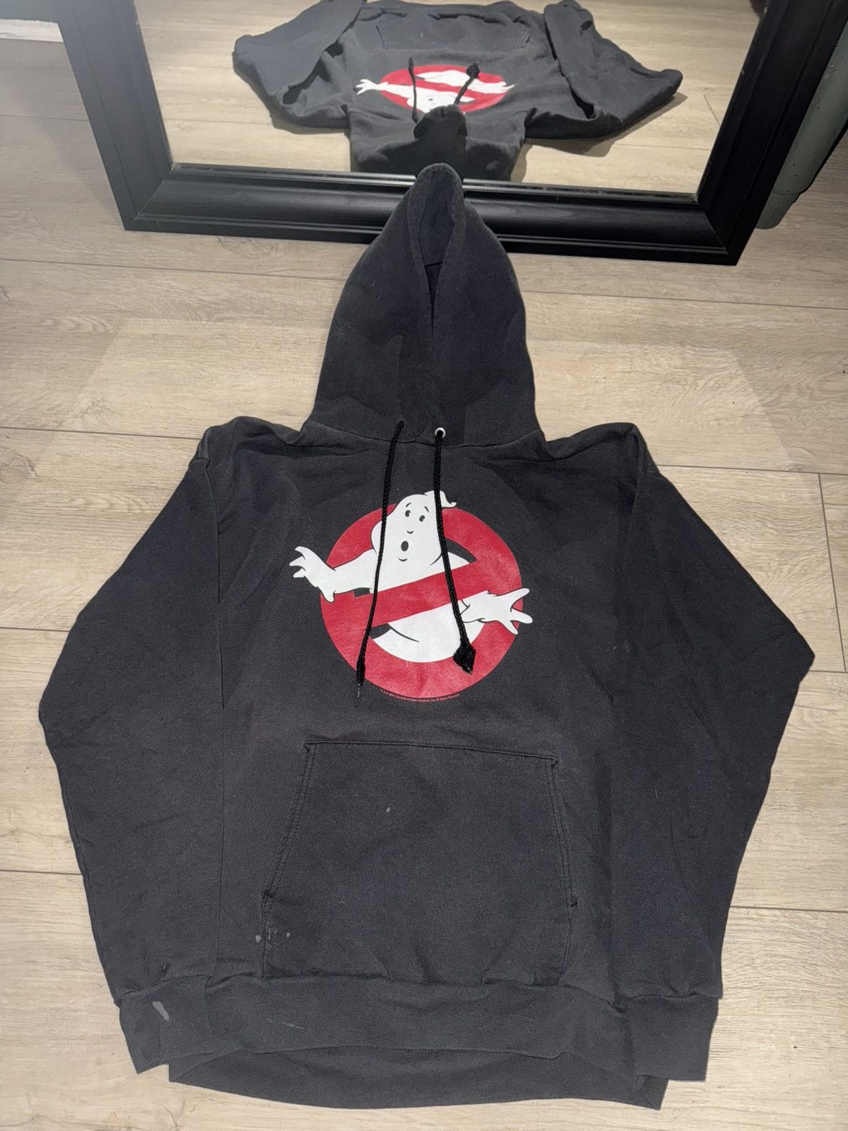 Rare Vintage Y2k 1980s Ghostbusters Logo Hoodie