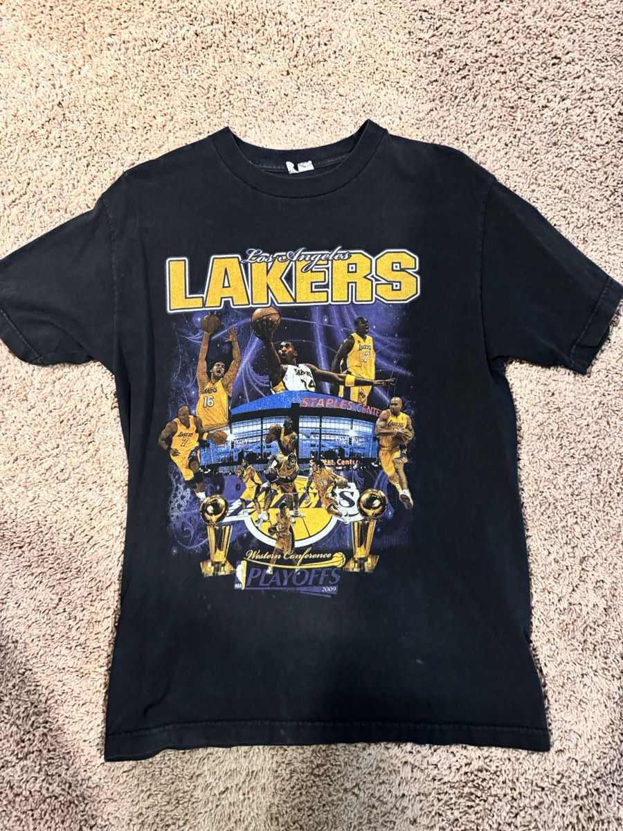 Vintage Lakers Championship Tee Hoodie, Sweatshirt | FlexRushtees.com