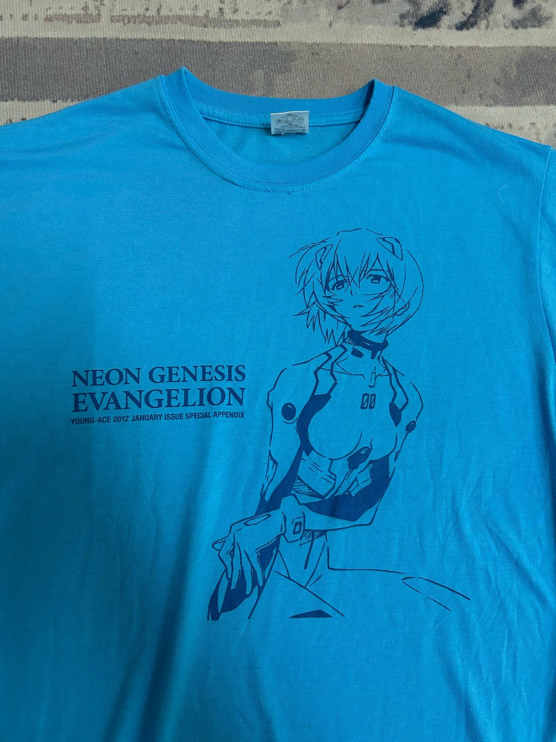 Vintage Y2k Neon Genesis Evangelion 2012 Vintage Tee Hoodie, Sweatshirt | FlexRushtees.com