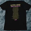Vintage Elton John Farewell Yellow Brick Road Tour Shirt L Men S Black Rock Concert Band Ret Hoodie, Sweatshirt