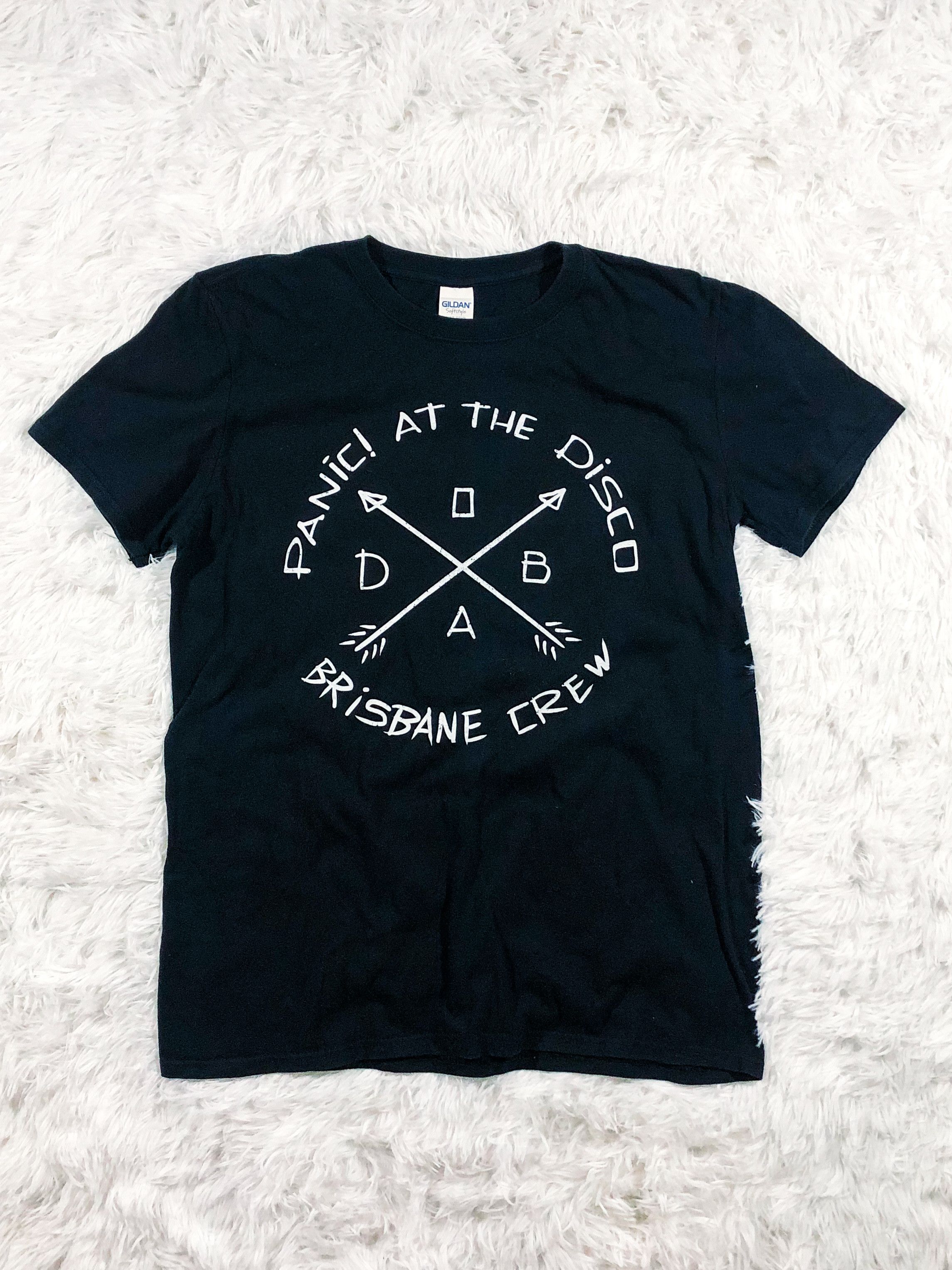 Vintage Panic At The Disco Brisbane Crew T-Shirts, Hoodie, Sweatshirt | FlexRushtees.com