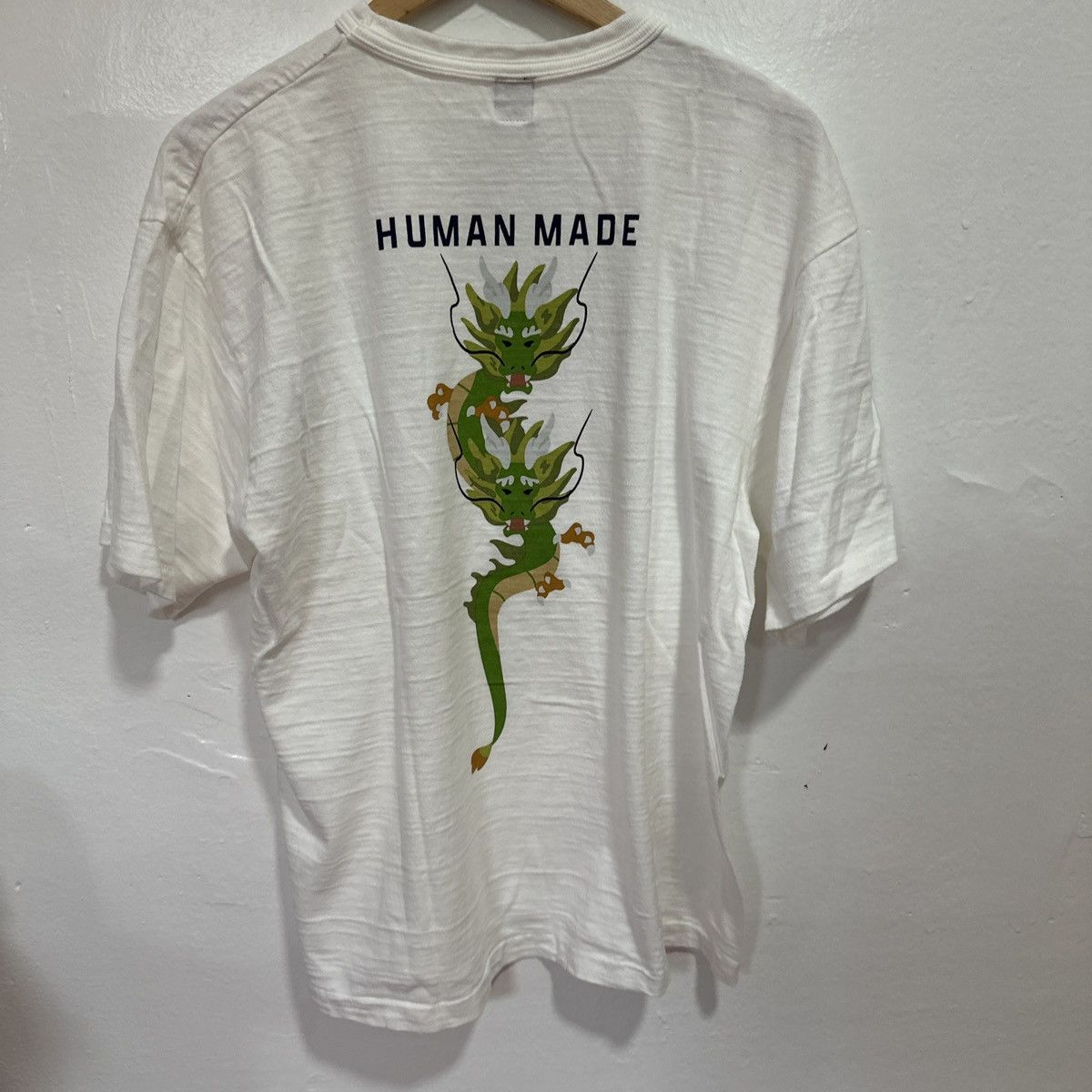 Made Human Made Future Is In The Past Dragon Tee White Xxl Hoodie, Sweatshirt | FlexRushtees.com