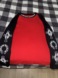 Hearts Chrome Heart Neck Logo Baseball Tee Hoodie, Sweatshirt | FlexRushtees.com