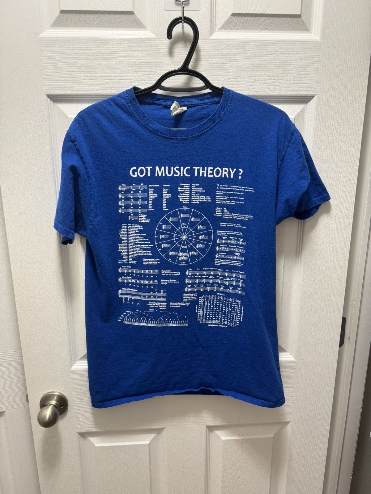 Lad Musician X Vintage Fruit Of The Loom Got Music Theory Vintage Nerd Graph Shi