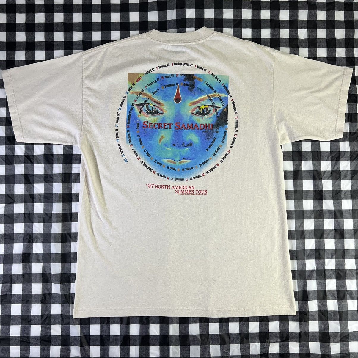 Giant X Vintage Live Secret Samadhi 1997 Summer Tour Rock Band Vintage Tee