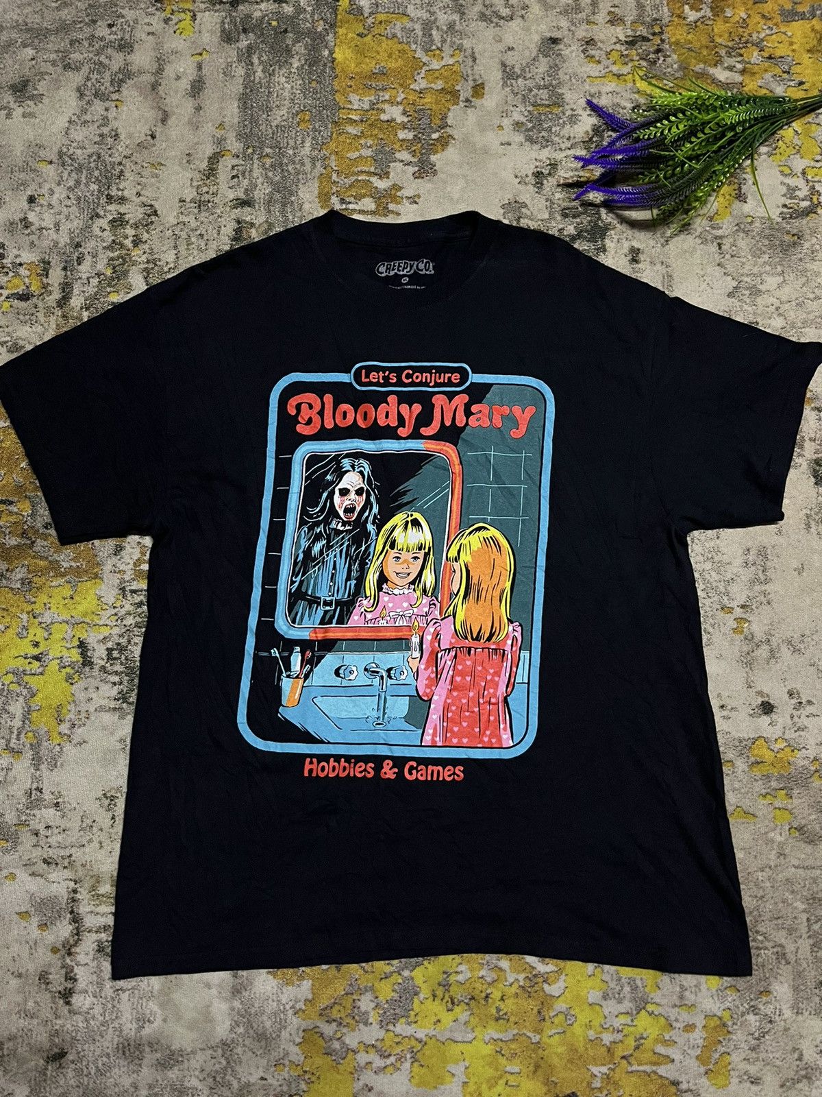 Other Creepy Co Bloody Mary Horror Movie Big Logo Deadstock Tee Hoodie, Sweatshirt | FlexRushtees.com